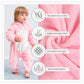 Michley Baby Romper Winter Flannel Newborn Infant Jumpsuit Outfit Animal Halloween Clothes, Pink Pig, 24-30Months, Size 120