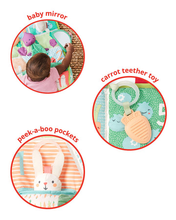 Skip Hop Baby Tummy Time Playmat, Farmstand