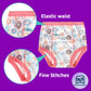 Moomoo Baby 8 Packs Toddler Training Underwear For Boy And Girls Strong Absorbent Cotton Training Pants 4T Pink