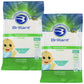 Brilliant Tooth Tissues with Xylitol, Teeth Wipes for Babies and Toddlers, Safe if Swallowed, Fluoride Free, 60 Count (2 Packs o