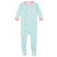 Gerber Baby Girls' 4-Pack Footed Pajamas, Love Llamas Pink, 18 Months