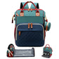 SALIFA Diaper Bag Backpack with Changing Station, Baby Diaper Backpack Bag, Large Diaper Bag, Waterproof Multi-Function Travel P
