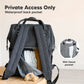 Keababies Baby Diaper Bag Backpack - Baby Bag For Boys,Girls, Waterproof Multi Function Baby Backpack, Large Diaper Bags For Bab