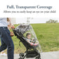 Inglesina Quid Stroller Raincover, Clear - Tailored For Quid Stroller - Simple Installation, Shields From Rain, Wind, And Bugs -