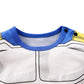 Iurnxb Newborn Long Sleeve Baby Boy And Girls Rompers Costume Jumpsuit Baby Clothes (Blue/Orange2, 9-12 Months)