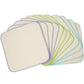 Osocozy Organic Flannel Cloth Baby Wipes - Reusable & Washable Saves Money. 100% Unbleached Organic Cotton. Colorful Stitching.