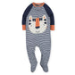 Gerber Baby Boys' 4 Pack Sleep 'N Play Footie, Tiger/Hedgehog, 6-9 Months