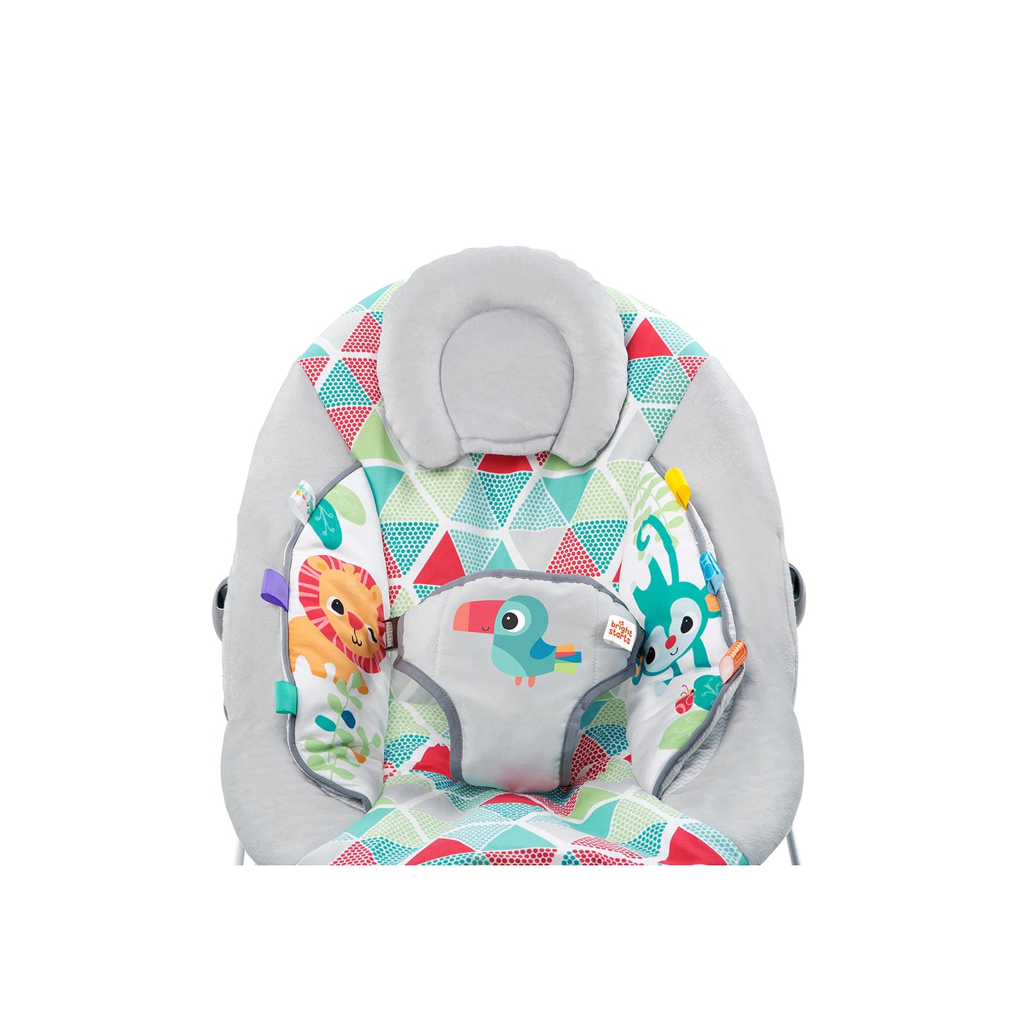 Bright Starts Toucan Tango Baby Bouncer With Soothing Vibration And Music