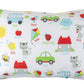 Bb My Best Buddy - Toddler Kids Pillowcase For Boys And Girls - Words - 13X18 14X19 Shrinks To Fit - 100% Cotton - Envelope Styl