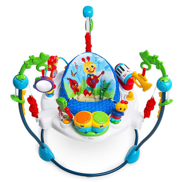 Baby Einstein Neighborhood Symphony Activity Jumper Infant Entertainer with Lights and Melodies, Age 6 months +, Max weight 25 l