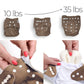 The Hollywood Hotel 4-Pack Cloth Pocket Diapers with 4 Inserts