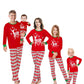 Family Feeling Baby Infant Holiday Christmas Reindeer Matching Family Long Sleeves Pajamas Set Size 12-18M