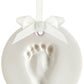 Pearhead Babyprints Handprint Or Footprint Keepsake, Nursery Decor, Baby'S First Christmas Holiday Ornament, Diy Clay Keepsake K