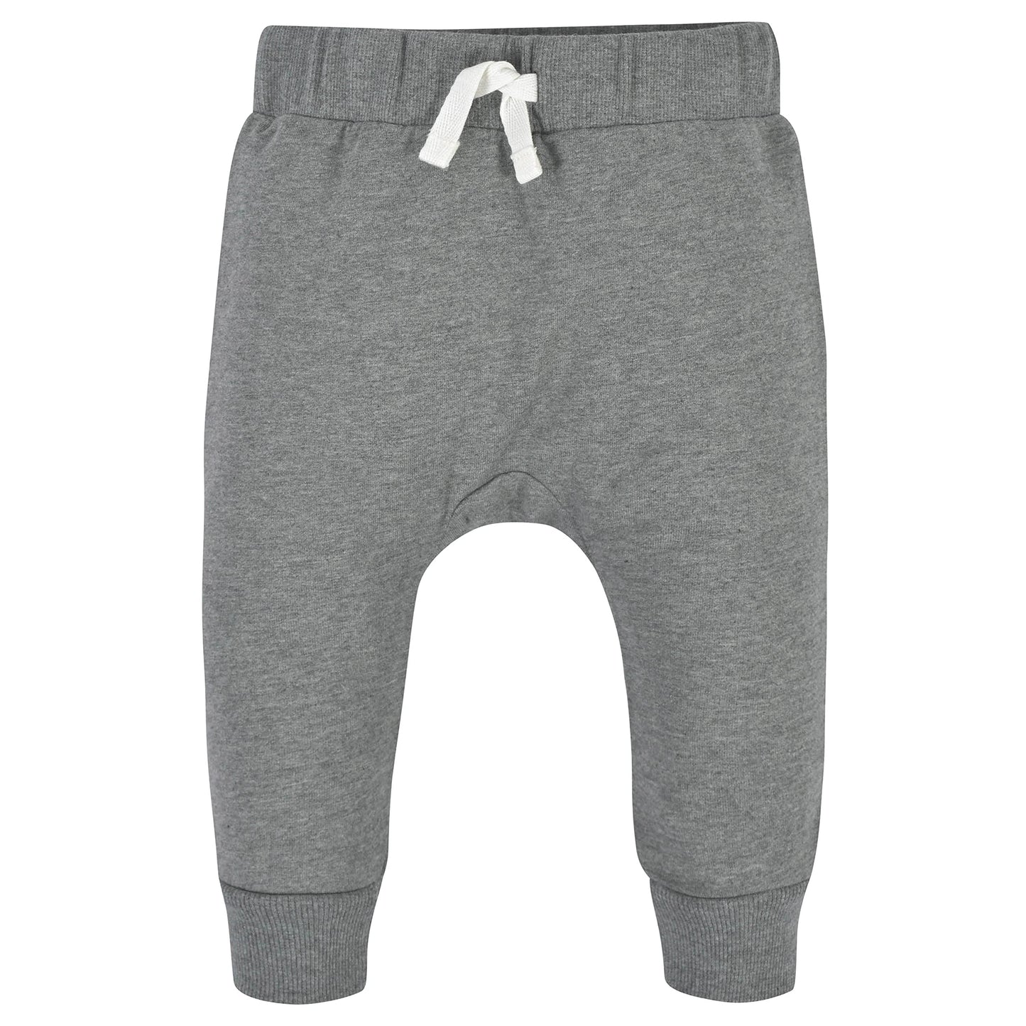 Gerber Baby Boys Toddler 3-Pack Jogger Sweatpants, Navy/Gray, 3-6 Months Us
