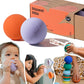 b is for Ball Food Grade Silicone Sensory Ball | teether | squirty Bath Toy | Stacking Toy | Montessori Toy | Dishwasher Safe | 