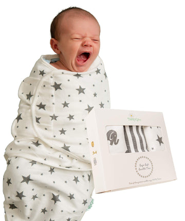 DaisyGro Baby Swaddle Wraps Certified Organic Cotton blanket Newborn 03 Months, Easy To Use Baby Blanket For Newborn, Lovely Ba