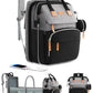 ISMGN Diaper Bag Backpack with Changing Station, Multifunctional Diaper Bag, Extra Large Capacity, Baby Bag, GreyBlack