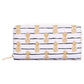 Kukoo Womenas Printed Zip Around Wallet Phone Clutch Purse Card Holder Organizer