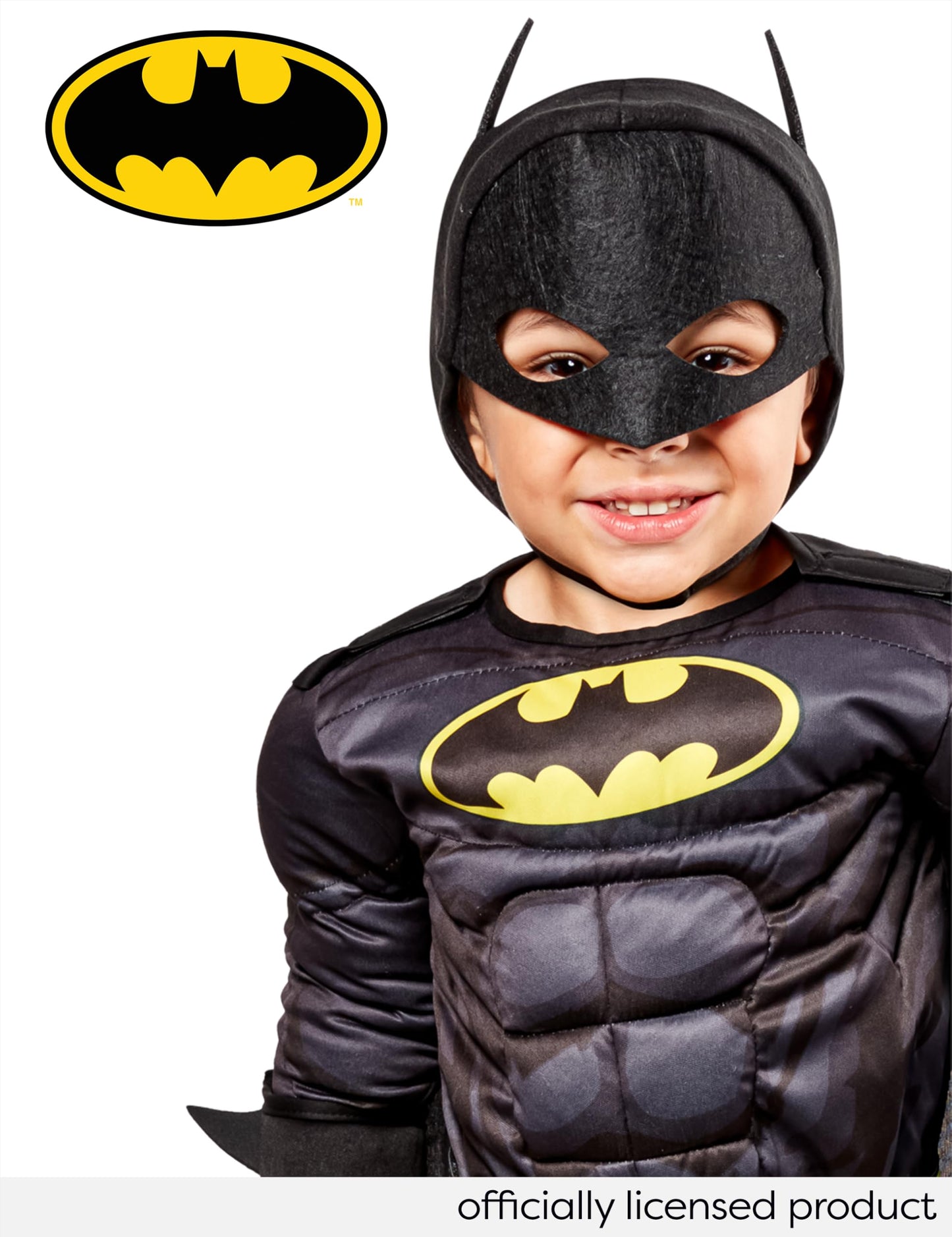 Rubie'S Dc Comics Toddler Deluxe Batman Costume, X-Small (510303)