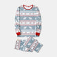 Iffei Christmas Pajamas For Family Matching Set Pj'S Traditional Print Top And Pants Pjs Sleepwear With Pocket 3-6 Months