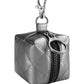 Humble-Bee Pacifier Pouch Case Fits 2 Pacifiers Bpa-Free Chic Design Quilted (Gunmetal)