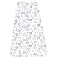 Hudson Baby Unisex Baby Cotton Sleeveless Wearable Sleeping Bag, Sack, Blanket, Baseball, 18-24 Months