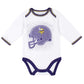 Gerber Nfl Baby Boys Registry Gift Set 3 Pack Bodysuit Footed Pant And Cap, Team Color, 6-9M Us