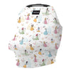 Milk Snob Original Disney Princess 5-In-1 Cover, Added Privacy For Breastfeeding, Baby Car Seat, Carrier, Stroller, High Chair,