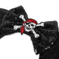 Lylin Pirate Mouse Ears Headband, Pirate Ears With Bow For Women Girls Boys, Pirate Accessories For Hallween Trips Party Themed