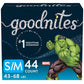 GoodNites Bedwetting Underwear for Boys, S/m, 44 Ct, Size 4-Boy, 44 Count (4344898287)-New Condition