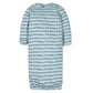 Gerber Unisex Baby Boy And Girls 4-Pack Sleeper Gown Dinosaur Blue Preemie