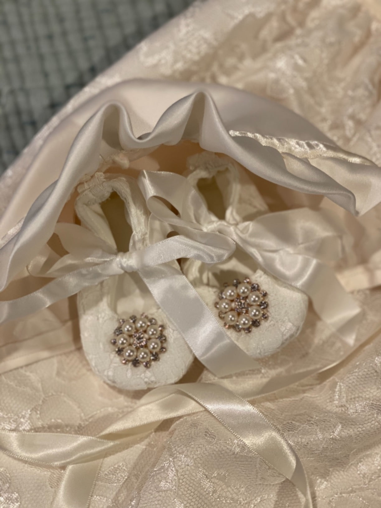 Glamulice White Baby Girls Christening Baptism Tulle Dresses 3-6 Lace Floral Embroidered Newborn Birthday Party Wedding Gowns In