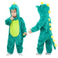 Tonwhar Baby Boy'S Girl'S Animal Bodysuit Infant And Toddler'S Romper Jumpsuit Halloween Costume Partywear(18-24M,Lake Green Din