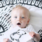 Wee Gallery Black and White Art Flash Cards for Babies, High Contrast Educational Animal Picture Cards, Baby Visual Stimulation,