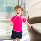 Vaenait Baby Infant & Kids Sun Protection Rashguard Short Sleeve Swim Shirt Oasis Hotpink M