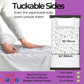 Hygge Sheets Potty Training Pee Pads For Kids, Toddlers - 2 Pack - 100% Waterproof, Non Slip Bed Wetting Pad For Twin Beds - Was