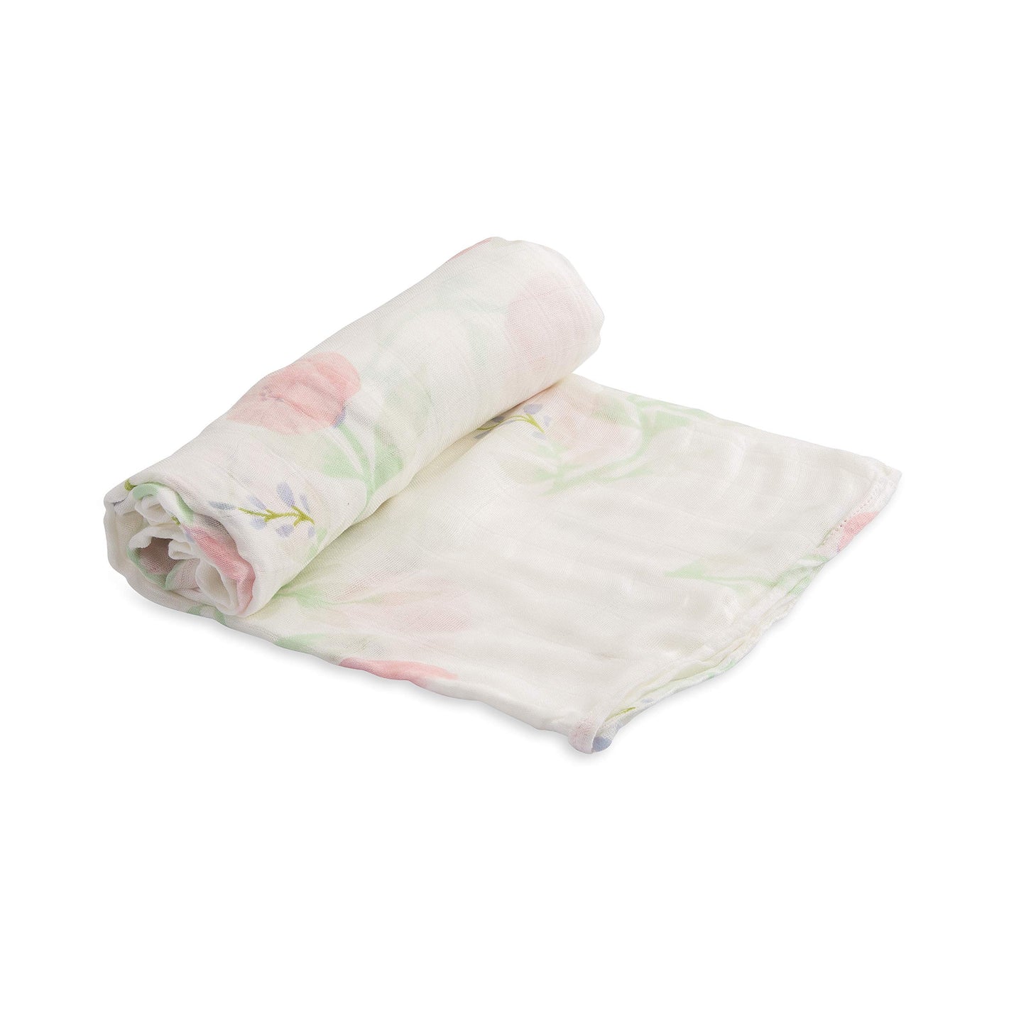 Little Unicorn Deluxe Swaddle | Single | 100% Rayon Muslin From Bamboo | Super Soft | Newborns And Infants | Large 47    X 47