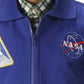 Aeromax Youth Astronaut Flight Jacket Blue, Large