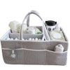 Lily Miles Baby Diaper Caddy - Organizer Tote Bag For Infant Boy Or Girl - Baby Shower Basket - Nursery Must Haves - Registry Fa