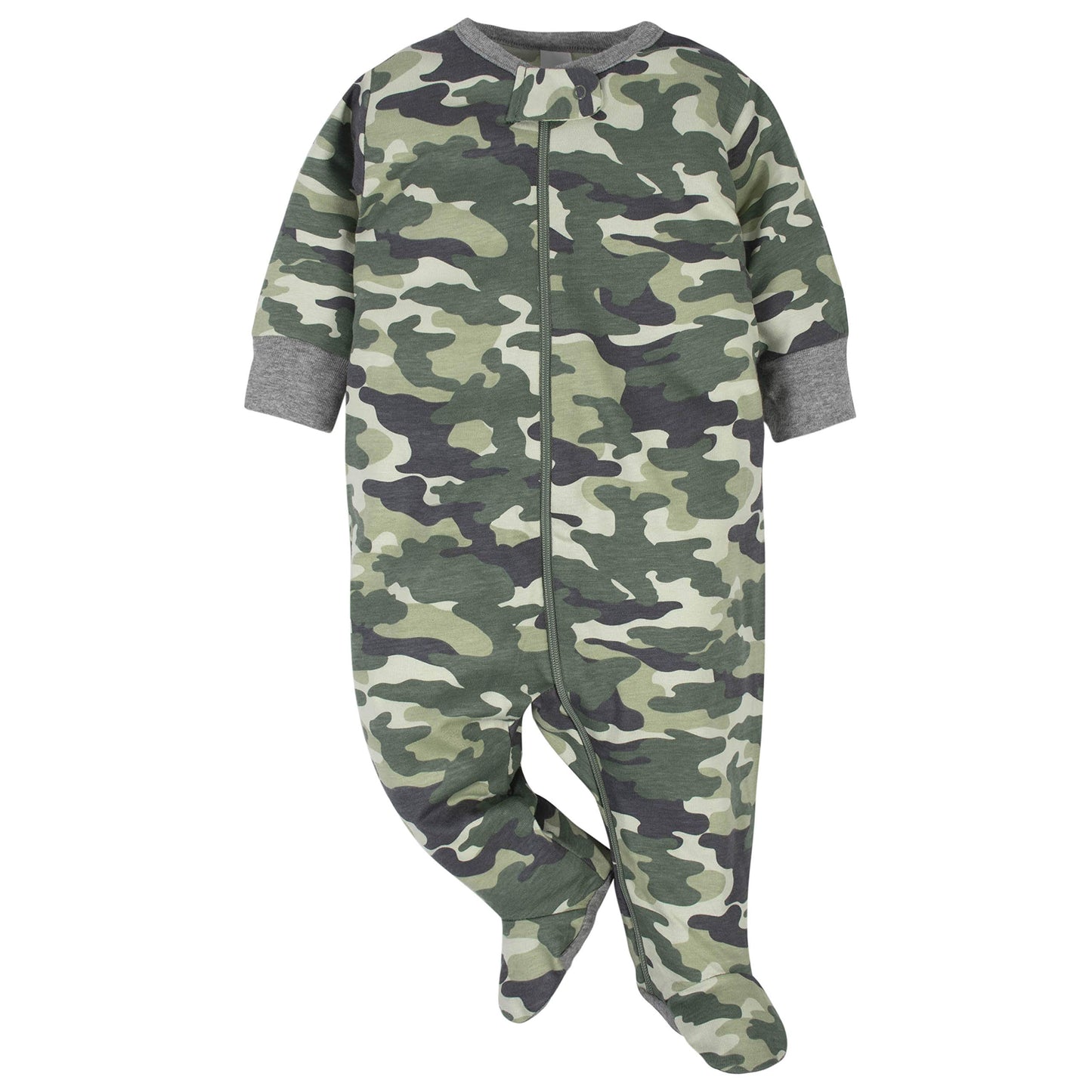 Gerber Baby Boys 2-Pack Sleep 'N Play Tiger/Camo 6-9 Months