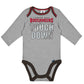 Gerber Nfl Baby Boys' 2 Pack Long Sleeve Bodysuit, Team Color, 0-3 Months