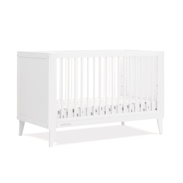 Delta Children Ollie 4-in-1 Convertible Crib - Greenguard Gold Certified, Bianca White