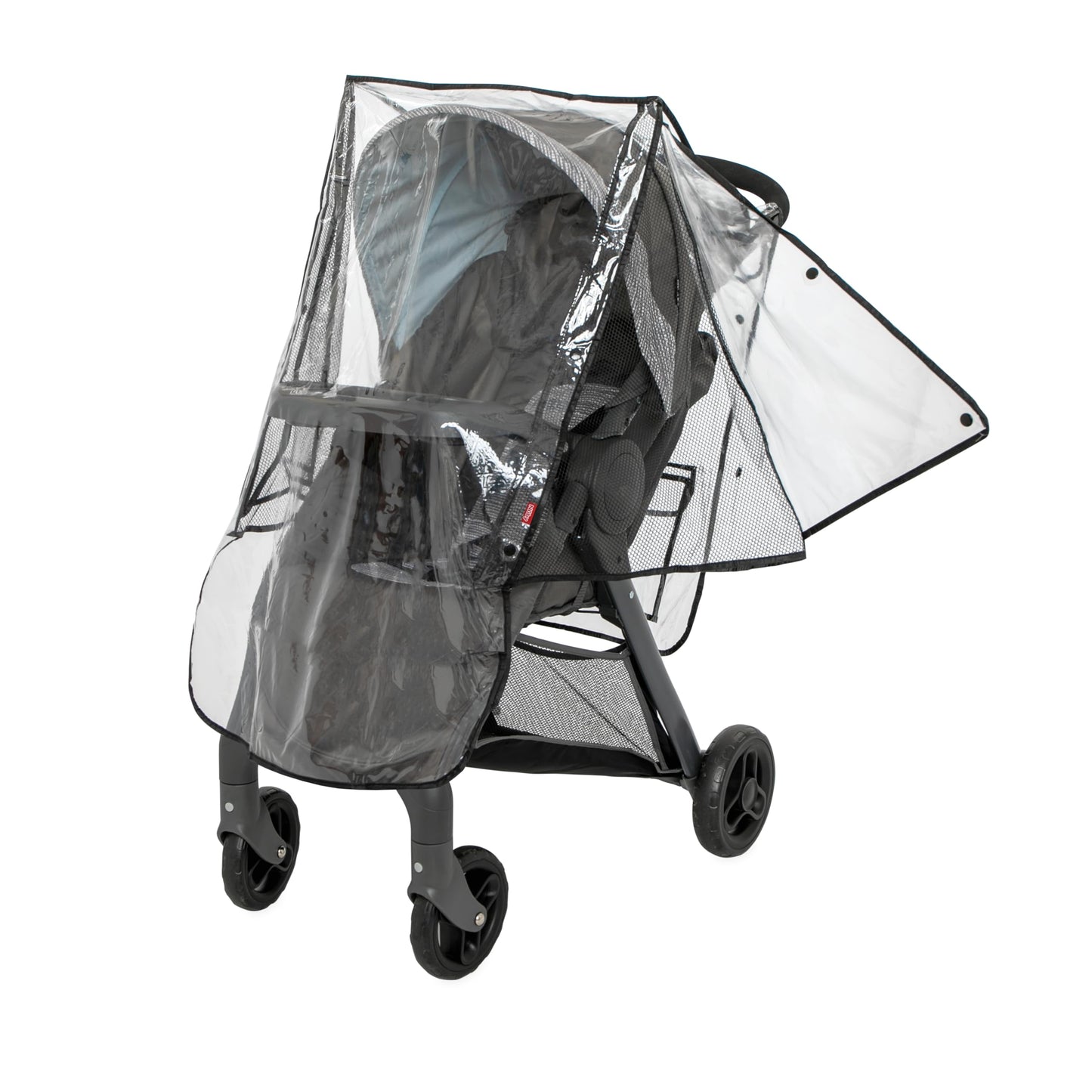 Nuby Eco Baby Stroller Weather Shield And Bug Netting Set - Stroller Rain Cover And Mosquito Net For Babies And Toddlers - Fits