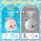 2023 Upgraded Baby Bath Toys, 1500 mAh Rechargeable Bath Toys with Double Layer Waterproof, Light Up Whale Spray Water Bathtub T
