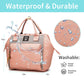 Beaulyn Small Diaper Bag Backpack, Mini Diaper Tote & Portable Crossbody Backpack With Insulated Pocket