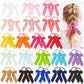 Yxiang Ponytail Bow For Girls, Baby Hair Ties With Bows Pigtail Bow Ponytail Holder For Toddler Girl School Kids