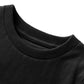 Cosland Kids Plain Tshirts Boys Short Sleeve Shirt, Black, Small
