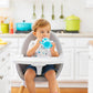 Munchkin Gentle Transition Sippy Trainer Cup, 4 Ounce, 2 Pack, Blue