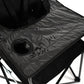 Ciao! Baby Portable High Chair For Travel, Fold Up High Chair With Tray, Black