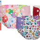 Mama Bear Reusable Cloth Diapers  Pack Of 3 Diapers, Freesize, For Baby 03 Yrs (Pink, Purple, Red)